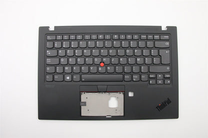 Lenovo ThinkPad X1 7th Gen Palmrest Cover Keyboard Belgian Black 5M10W85876
