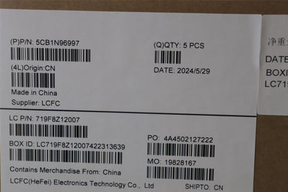 Lenovo Keyboard L83FF ASM HBW 5CB1N96997