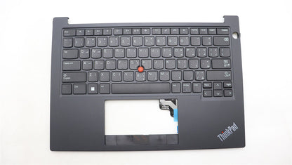 Lenovo ThinkPad E14 Gen 5 Keyboard Palmrest Top Cover Arabic Black 5M11L92239