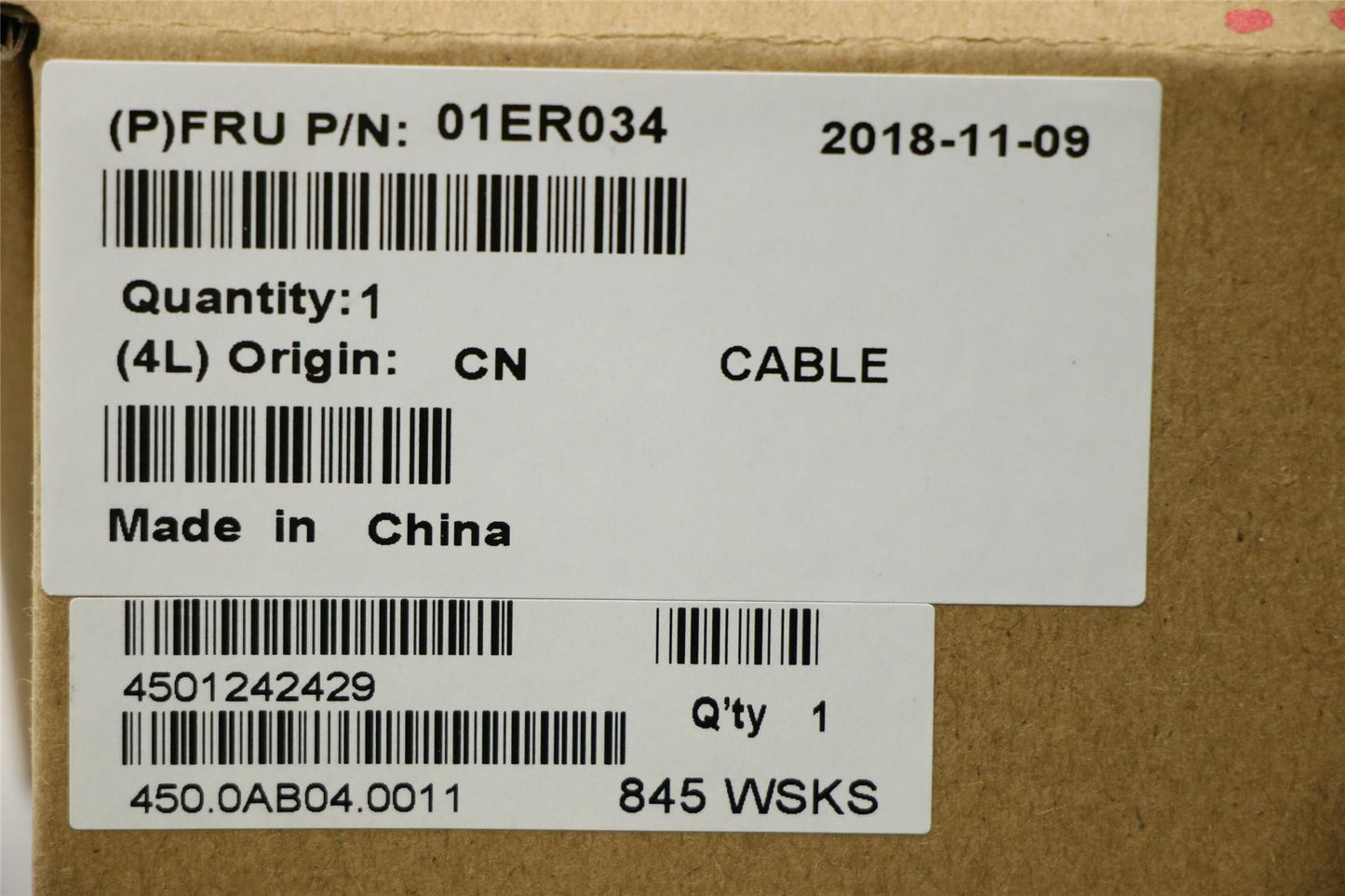 Lenovo ThinkPad T570 P51s T580 P52s SATA Power Cable HDD Dual 01ER034