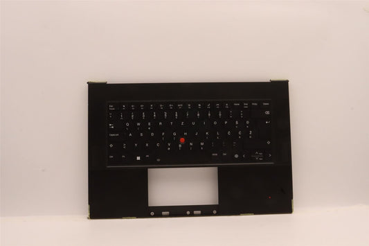 Lenovo ThinkPad Z16 Gen 1 Keyboard Palmrest Top Cover Slovenian Black 5M11J13408