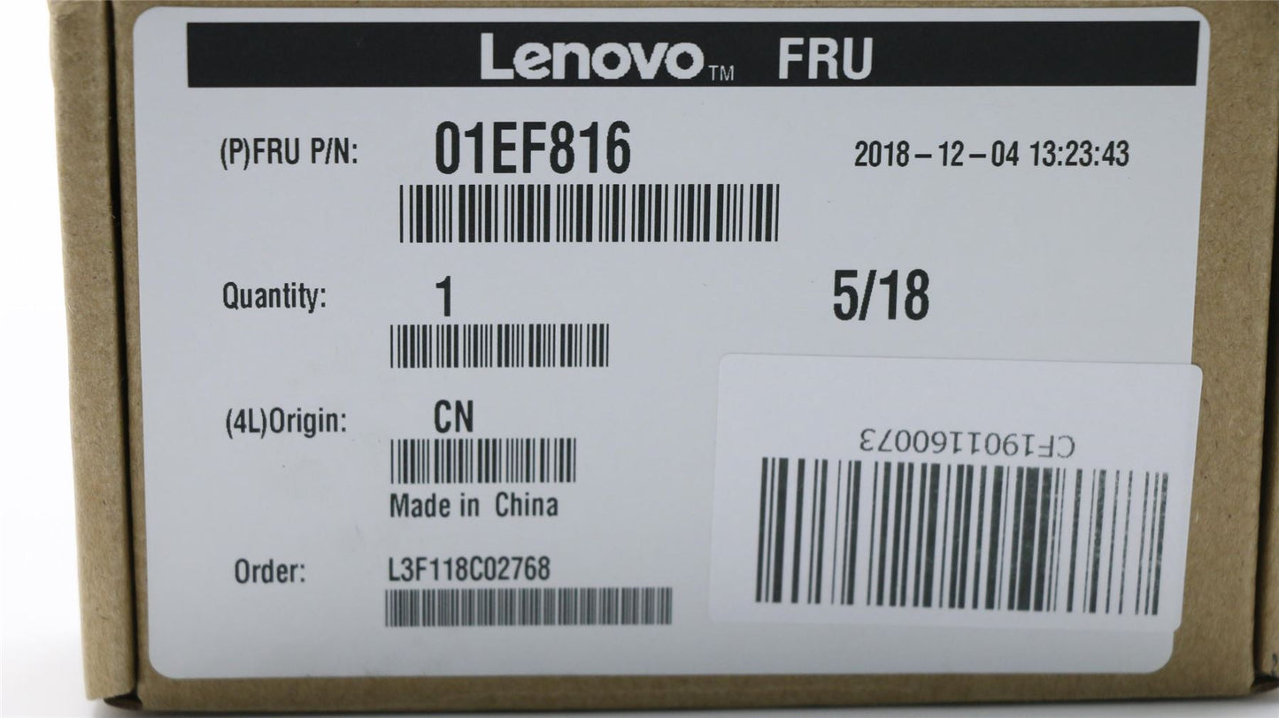 Lenovo 01EF816 BRACKET AVC,PCI cable lock bracket