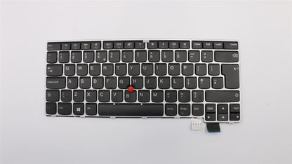 Lenovo ThinkPad 13 2 Keyboard UK Silver 01EN793