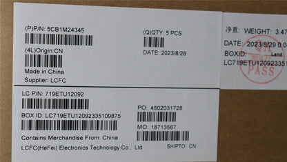 Lenovo IdeaPad 3 15IAH8 Palmrest Cover Touchpad Keyboard French 5CB1M24345