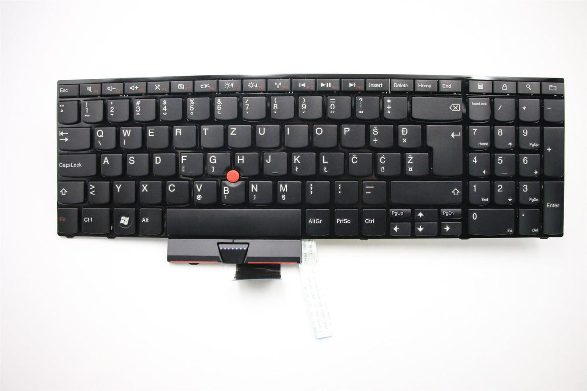 Genuine Lenovo Edge E520 E525 Keyboard Croatian Black 04W0861 04W0897