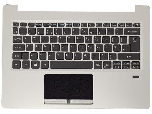 Acer Swift SF113-31 Palmrest Cover Keyboard UK Silver 6B.GP1N5.008