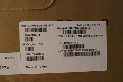 Lenovo ThinkBook 14 G4 ABA Palmrest Cover Touchpad Keyboard Backlit 5CB1H92174