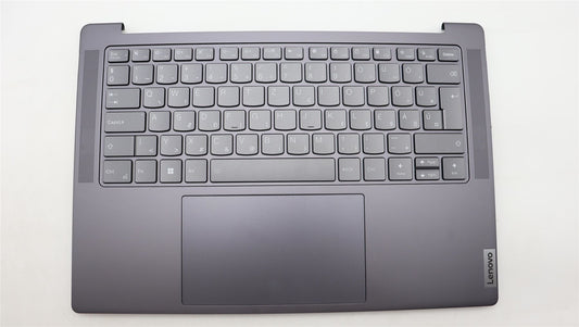 Lenovo Yoga 7 14IRH8 Palmrest Cover Touchpad Keyboard Hungarian 5CB1L39422