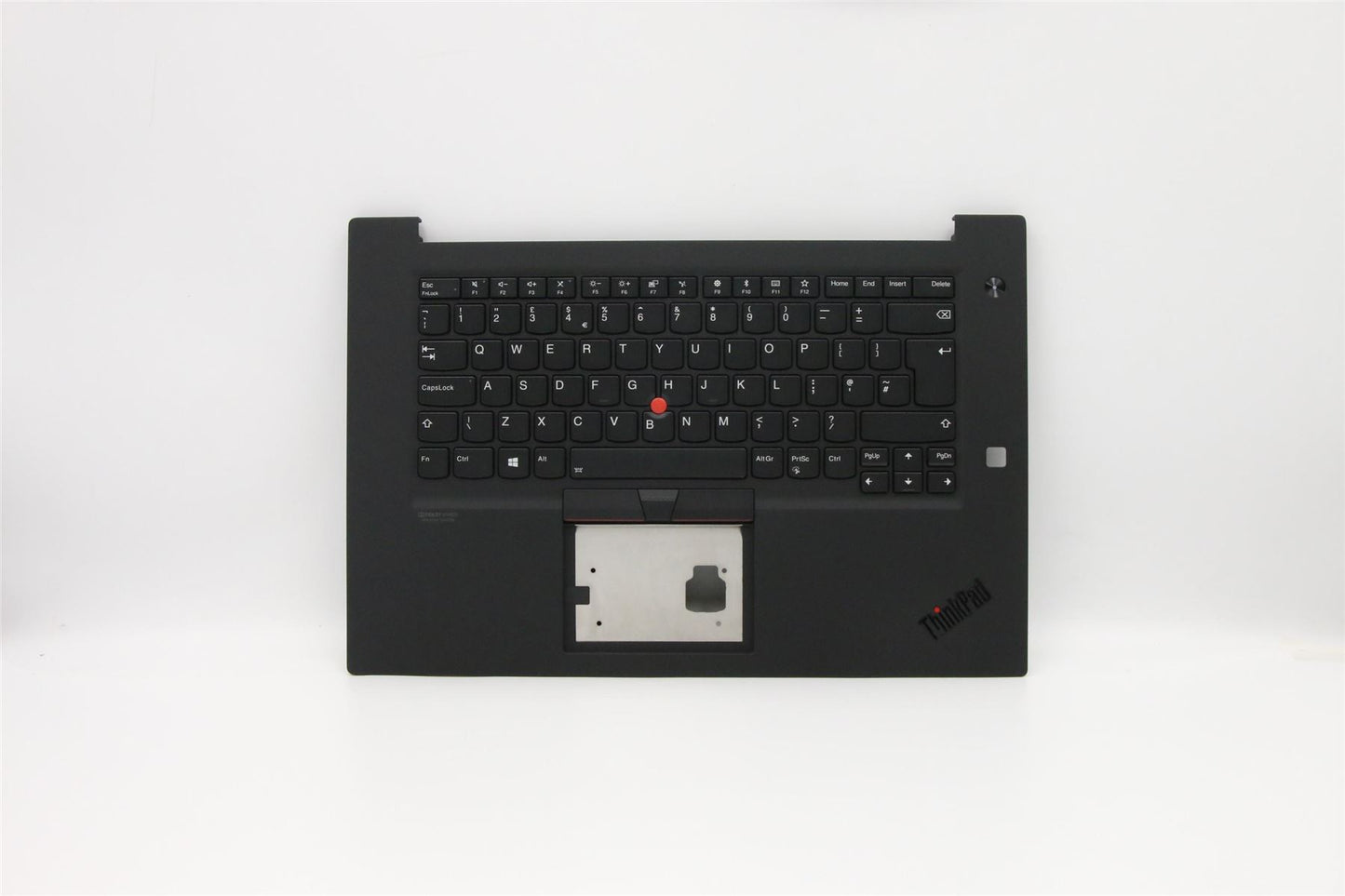 Lenovo Extreme P1 2 X1 2nd Keyboard Palmrest Top Cover UK Black 5M10W78903