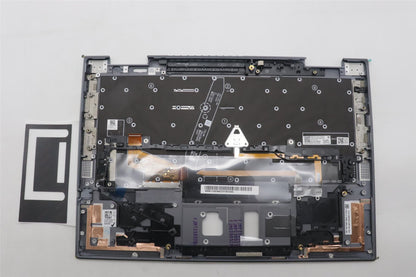 Lenovo ThinkPad X1 8th Gen Keyboard Palmrest Top Cover Belgian Grey 5M11H62369