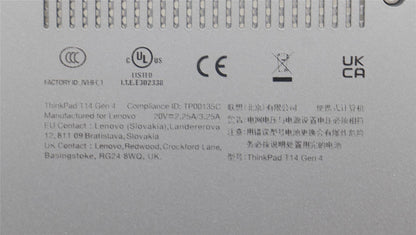 Lenovo FRU KT4D2_D_COVER_UMA_WW_ASSY_BK 5CB1L57911