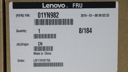 Lenovo ThinkPad T480s Bezel Trim Frame Sheet Cover Black 01YN982