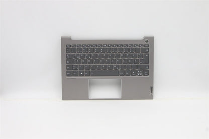 Lenovo ThihnkBook 13s G3 ACN Palmrest Cover Keyboard German Grey 5CB1C72420