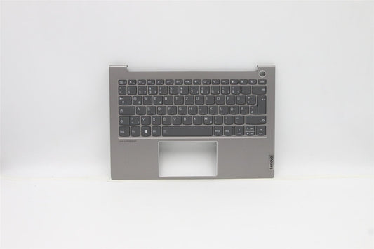 Lenovo ThihnkBook 13s G3 ACN Palmrest Cover Keyboard German Grey 5CB1C72420