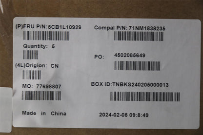 Lenovo IdeaPad 5 14ABR8 Palmrest Cover Touchpad Keyboard US Backlit 5CB1L10929
