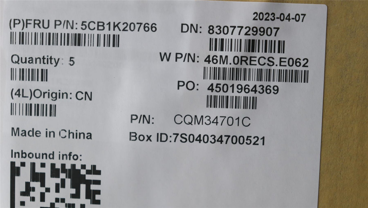 Lenovo Upper Case ASM_BEL W82XX AB 5CB1K20766