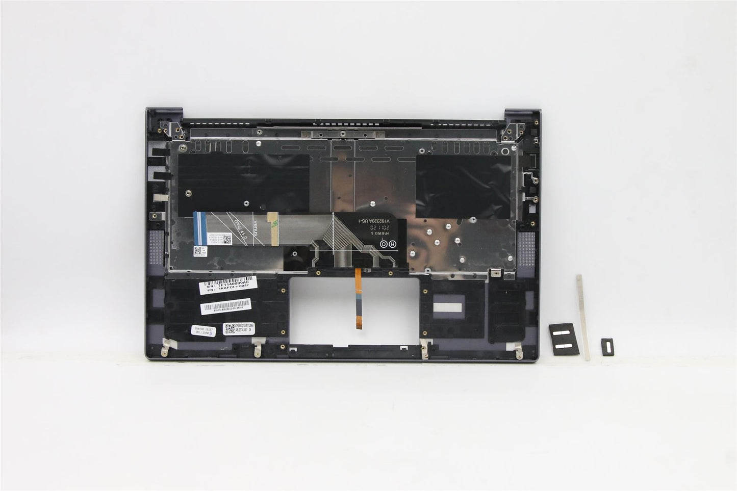 Lenovo Yoga 7-14ITL05 Palmrest Cover Touchpad Keyboard German Grey 5CB1B05292