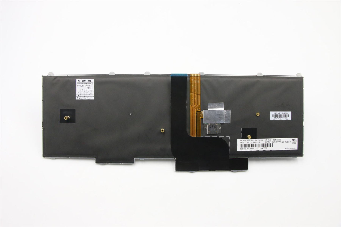 Lenovo ThinkPad P51 P71 Keyboard Greek Black Backlit 01HW213