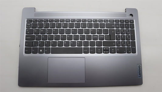 Lenovo IdeaPad 3 15IAN8 Palmrest Cover Touchpad Keyboard Nordic 5CB1K95055