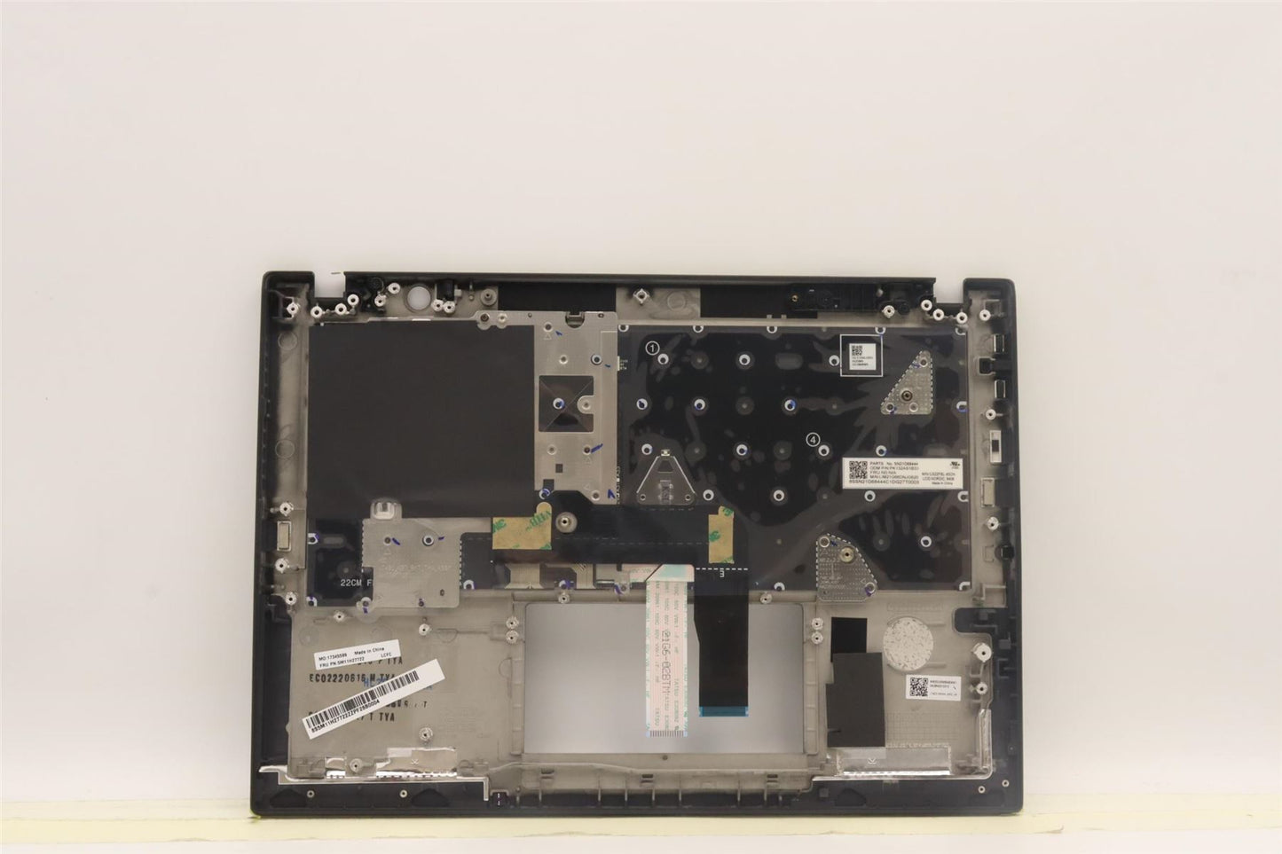 Lenovo ThinkPad T14s Gen 3 Keyboard Palmrest Top Cover Nordic Black 5M11H27722
