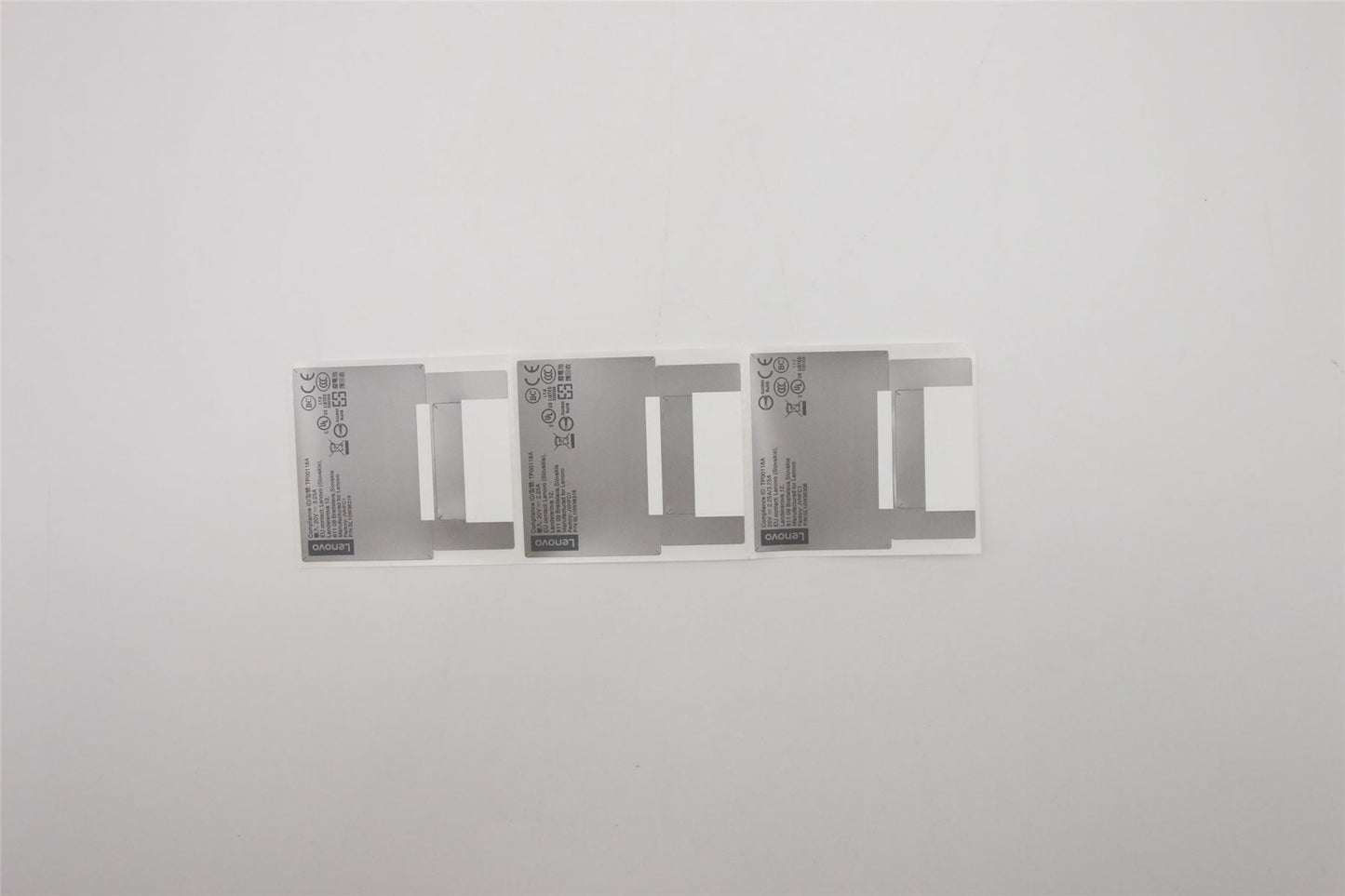 Lenovo Skids FRU SYSTEM label, Silver 5L10V15301