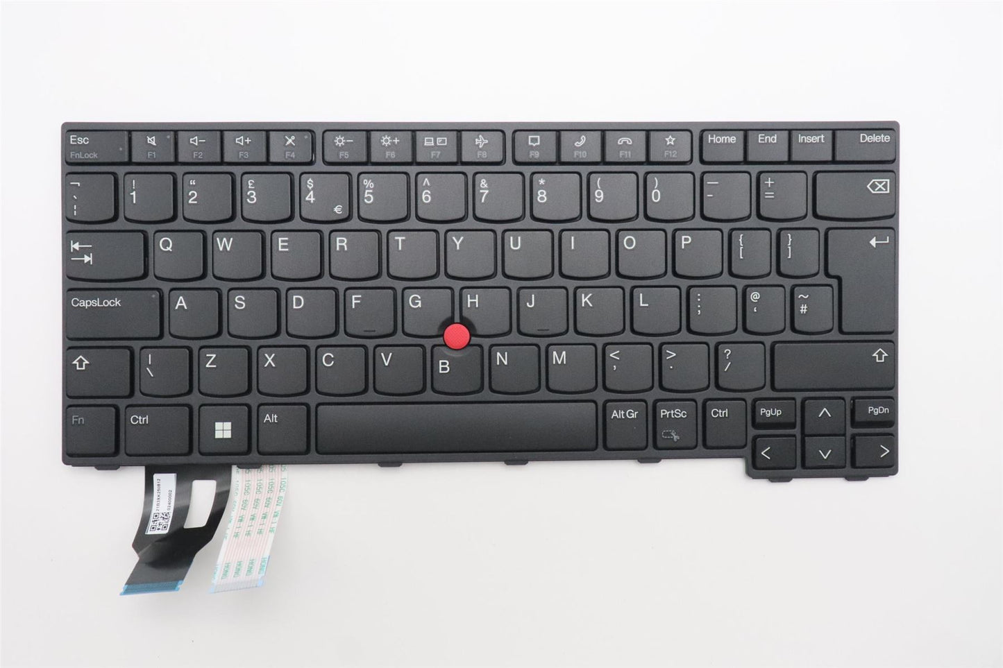 Lenovo ThinkPad P14s 4 P14s 3 L14 4 L14 3 T14 4 Keyboard UK Black 5N21D68295