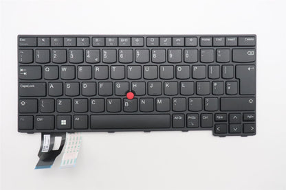 Lenovo ThinkPad P14s 4 P14s 3 L14 4 L14 3 T14 4 Keyboard UK Black 5N21D68295