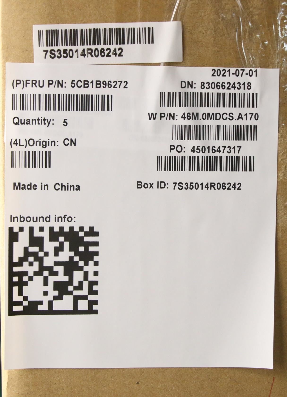 Lenovo Upper Case ASM_UKE W 82HV GY 5CB1B96272