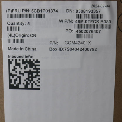 Lenovo ThinkBook 16 G6 IRL Palmrest Cover Touchpad Keyboard Italian 5CB1P01374