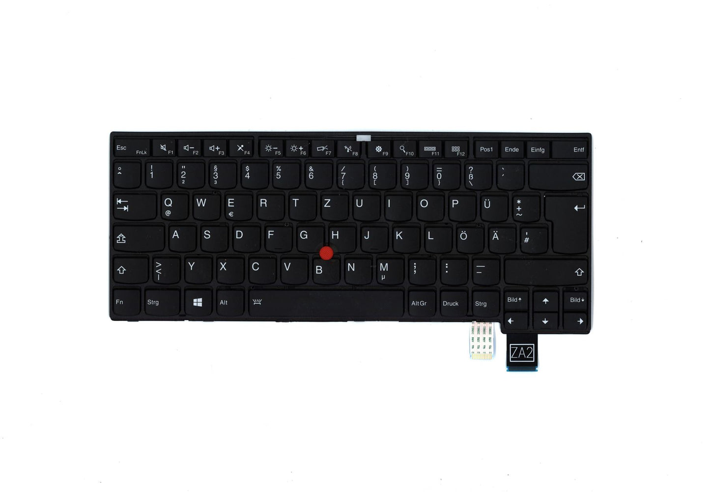 Lenovo ThinkPad T460p Keyboard German Black Backlit 00UR407