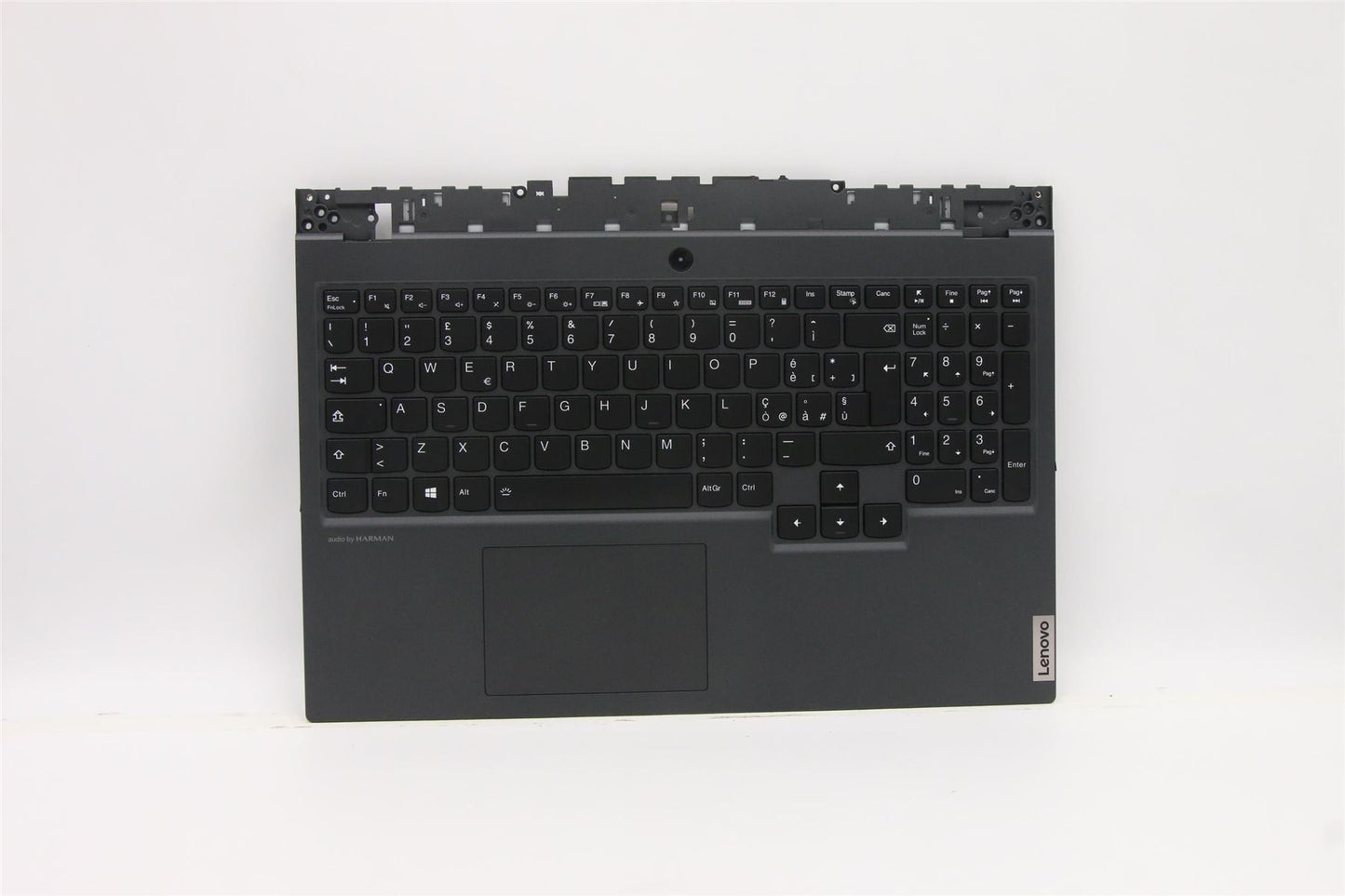 Lenovo Legion 5 15IMH6 Palmrest Cover Touchpad Keyboard Italian Grey 5CB1D12475