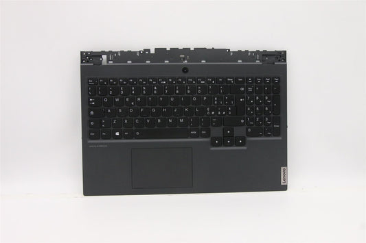 Lenovo Legion 5 15IMH6 Palmrest Cover Touchpad Keyboard Italian Grey 5CB1D12475