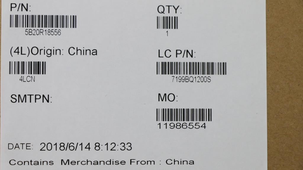 Lenovo 5B20R18556 MBL81G2 I37020U UMA D4G NOK