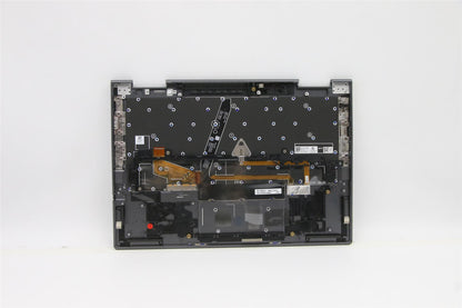 Lenovo ThinkPad X1 6th Gen Keyboard Palmrest Top Cover Belgian 5M11C40958