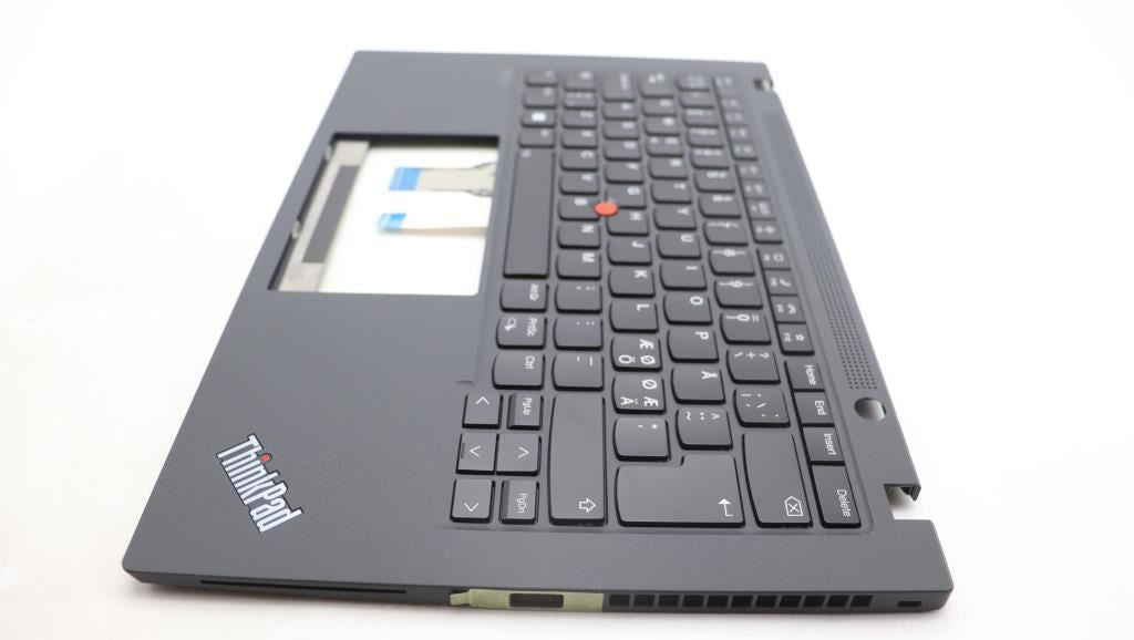 Lenovo ThinkPad T14s Gen 2 Keyboard Palmrest Top Cover Nordic Black 5M11F25266