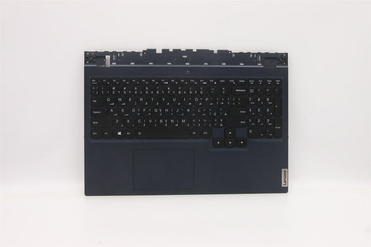 Lenovo Legion 5 15ITH6 Palmrest Cover Touchpad Keyboard Arabic Blue 5CB1D10691