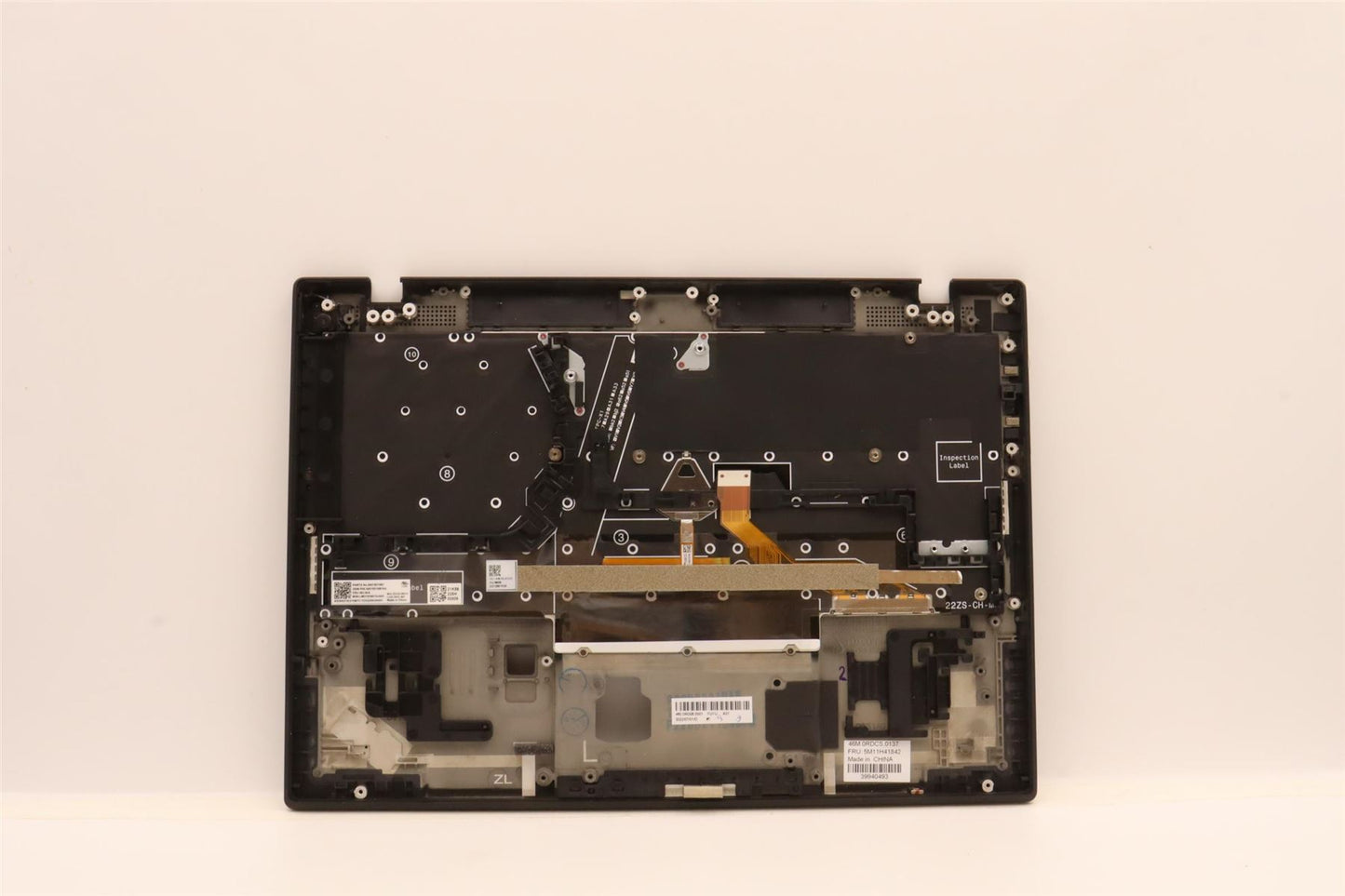 Lenovo ThinkPad X1 Gen 2 Palmrest Cover Keyboard Swiss Black 5M11H41842