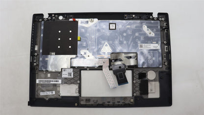 Lenovo ThinkPad T14s Gen 2 Keyboard Palmrest Top Cover Danish Black 5M11C48045