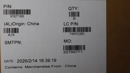 Lenovo FINGER_PRT FP BD L83UU BK W/Power Power Button Board 5F30T71955