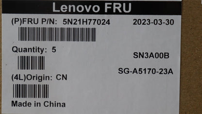 Lenovo UK English Keyboard 5N21H77172
