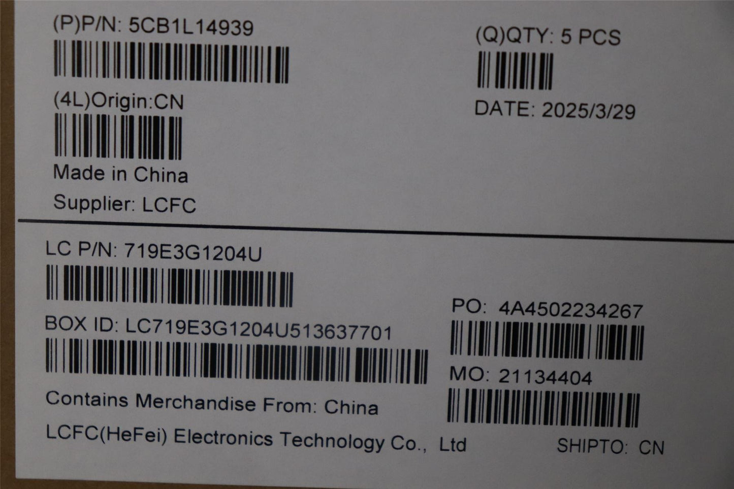 Lenovo IdeaPad 3 16ABR8 Palmrest Cover Touchpad Keyboard Slovenian 5CB1L14939