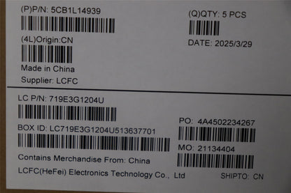 Lenovo IdeaPad 3 16ABR8 Palmrest Cover Touchpad Keyboard Slovenian 5CB1L14939