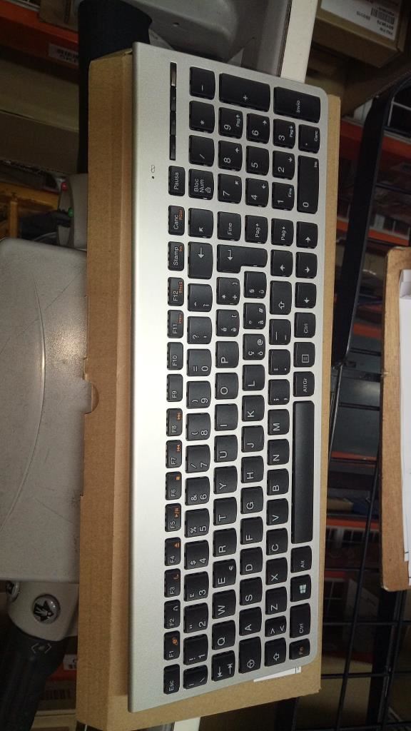 Lenovo Liteon SK-8861(IT) 2.4G KB Only-Silver8 Italian Keyboard 25210653