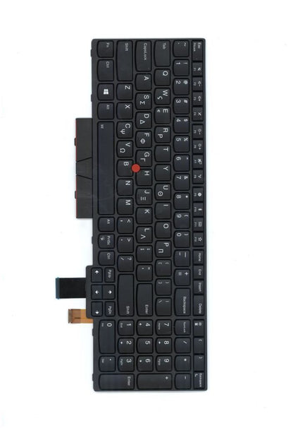 Lenovo ThinkPad T580 P52s Keyboard Greek Black Backlit 01HX232