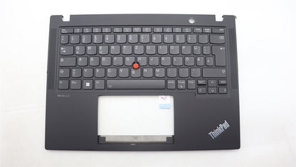 Lenovo ThinkPad X13 Gen 4 Palmrest Cover Keyboard German Black 5M11L85936