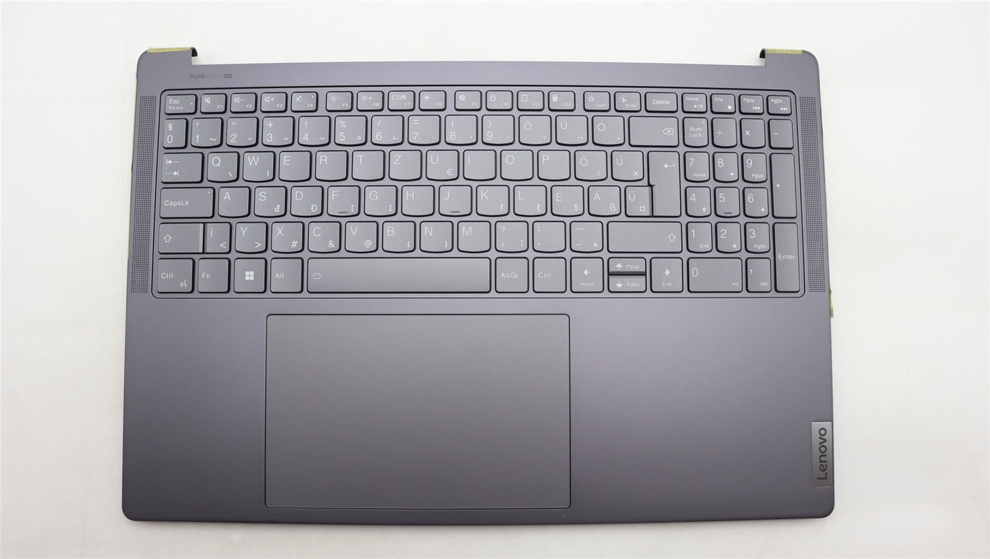 Lenovo Yoga 9 16IRP8 Palmrest Cover Touchpad Keyboard Hungarian 5CB1L55124
