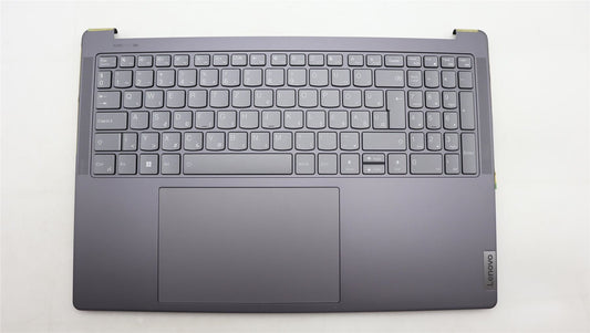 Lenovo Yoga 9 16IRP8 Palmrest Cover Touchpad Keyboard Hungarian 5CB1L55124