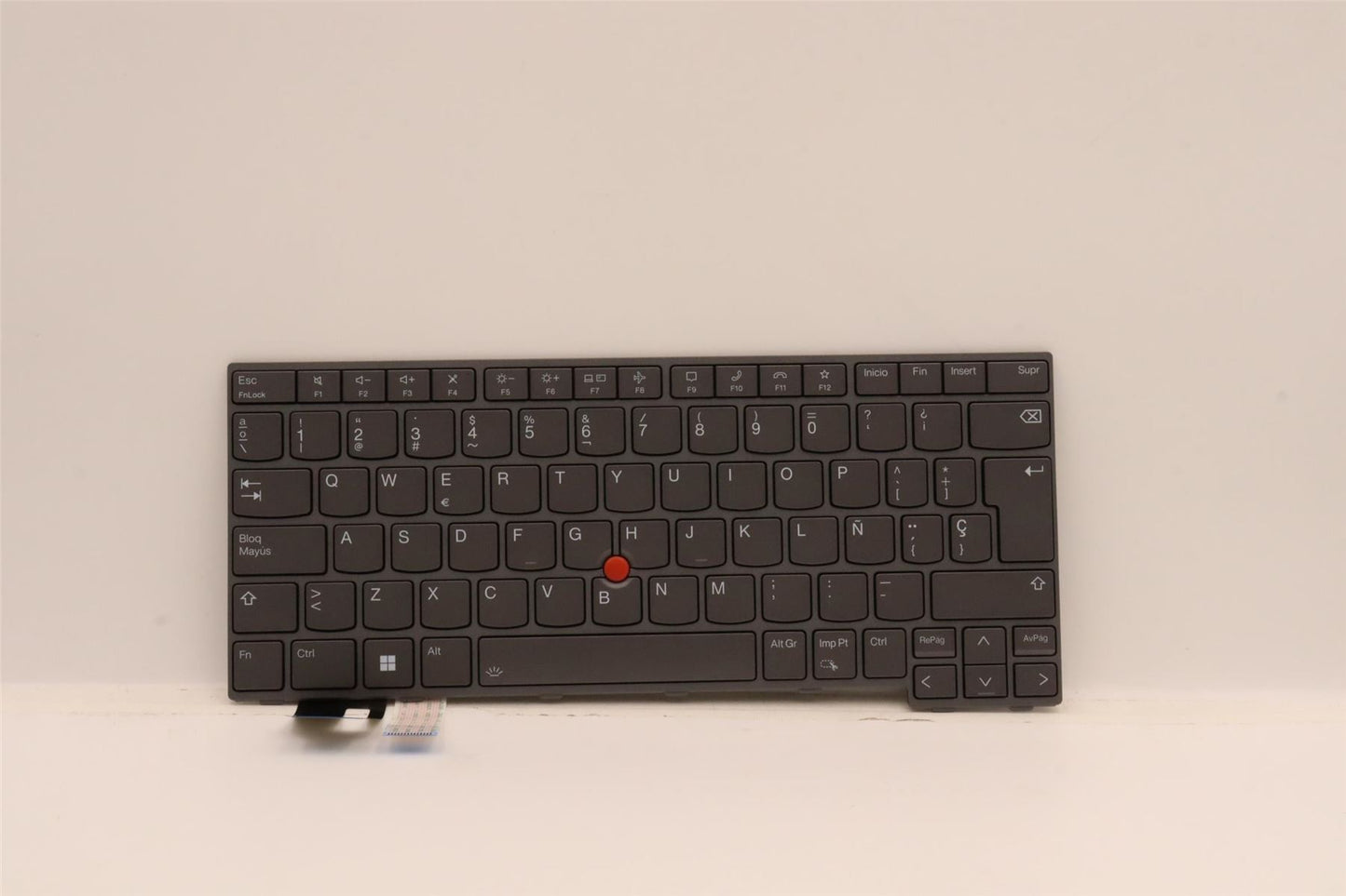 Lenovo ThinkPad T14 4 Keyboard Spanish Grey Backlit 5N21D68317