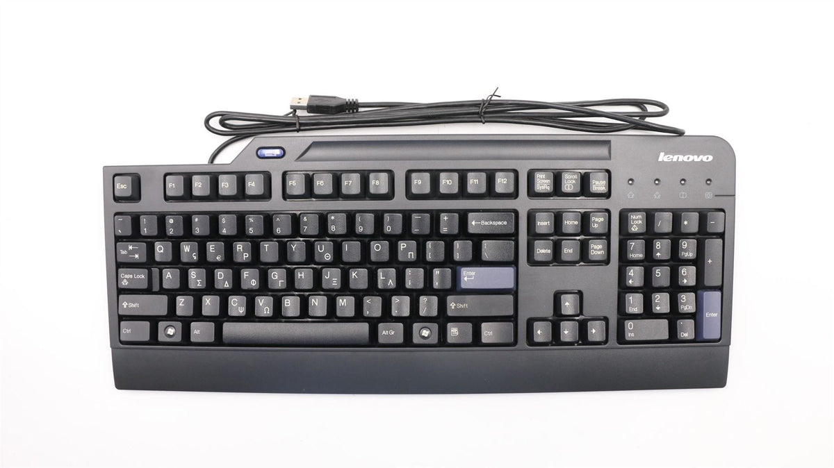Lenovo USB SmartCard Greek/US US English Keyboard 03X8116