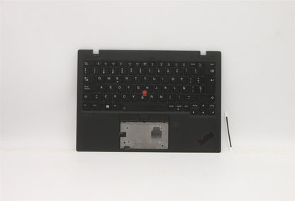 Lenovo ThinkPad X1 Gen 1 Keyboard Palmrest Top Cover German Black 5M11B38445